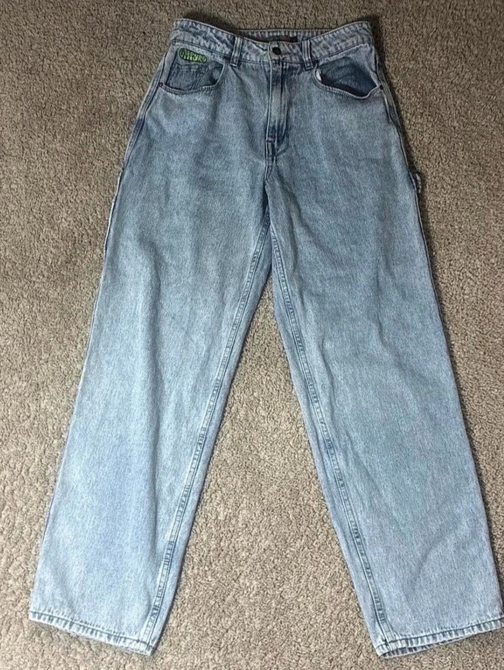 GYP JUNK Straight Leg Jeans in Blue Size 7